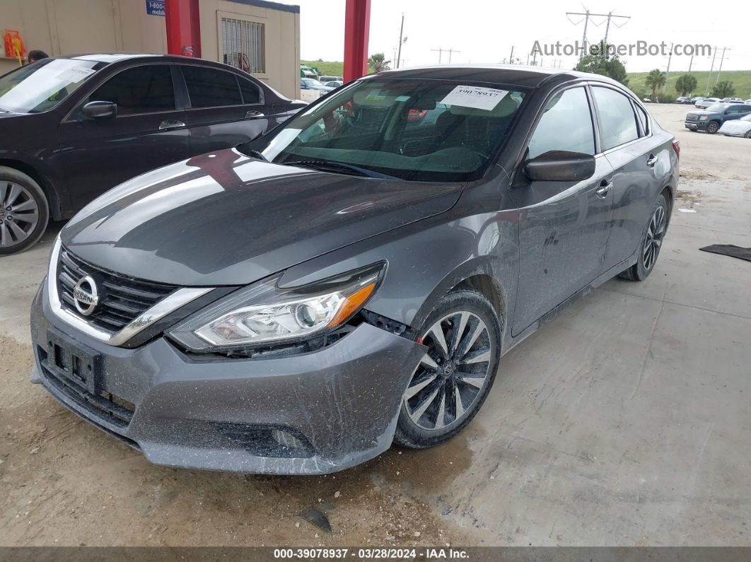 2018 Nissan Altima 2.5 Sv Gray vin: 1N4AL3AP7JC196887