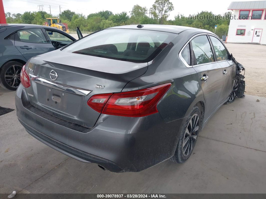 2018 Nissan Altima 2.5 Sv Gray vin: 1N4AL3AP7JC196887