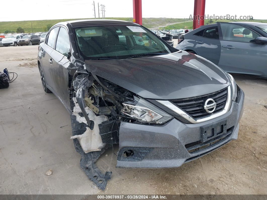 2018 Nissan Altima 2.5 Sv Gray vin: 1N4AL3AP7JC196887