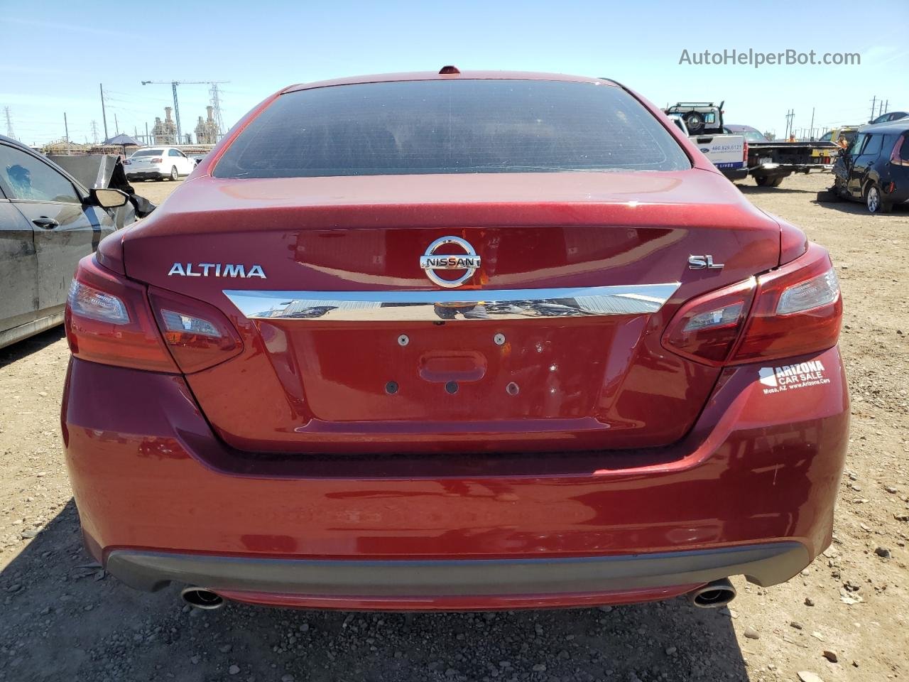 2018 Nissan Altima 2.5 Красный vin: 1N4AL3AP7JC213705