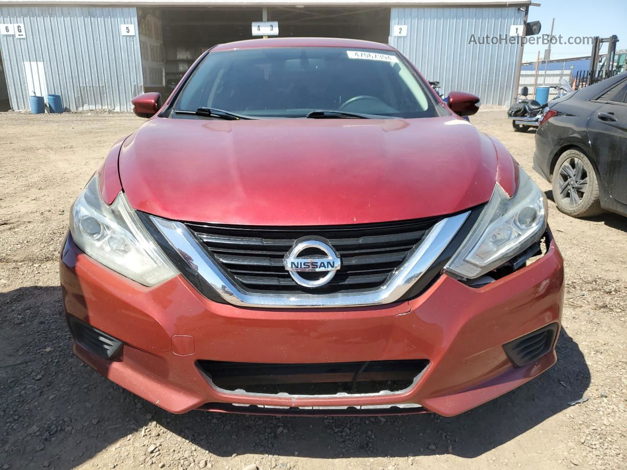 2018 Nissan Altima 2.5 Red vin: 1N4AL3AP7JC213705