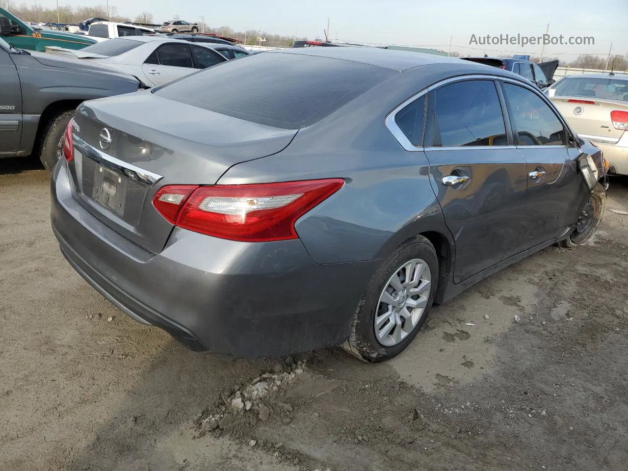 2018 Nissan Altima 2.5 Серый vin: 1N4AL3AP7JC247756