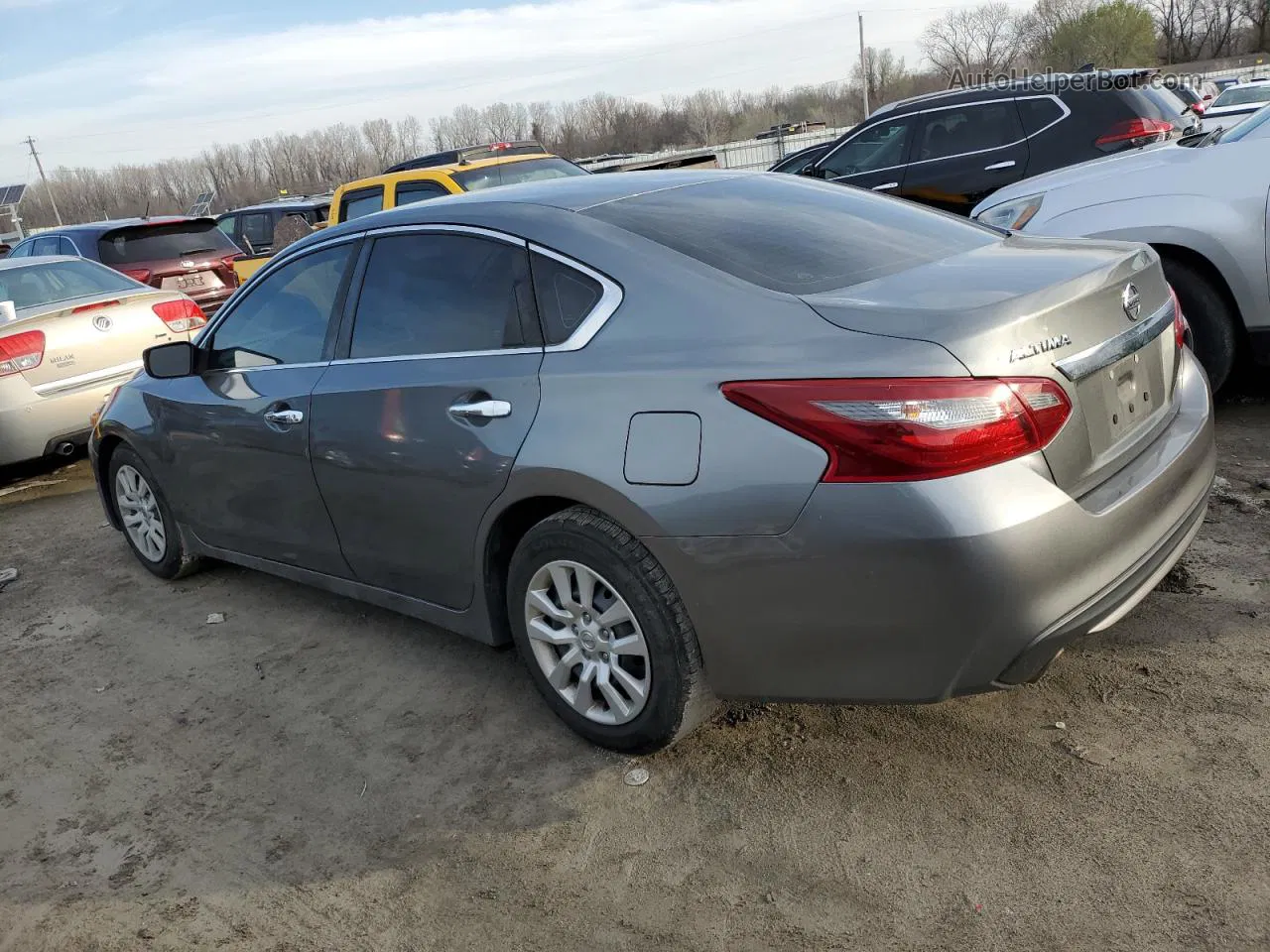 2018 Nissan Altima 2.5 Серый vin: 1N4AL3AP7JC247756