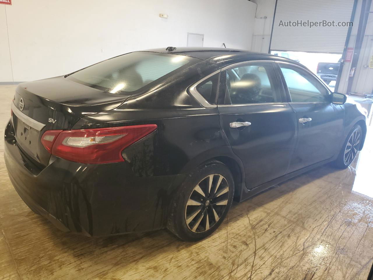 2018 Nissan Altima 2.5 Black vin: 1N4AL3AP7JC267649