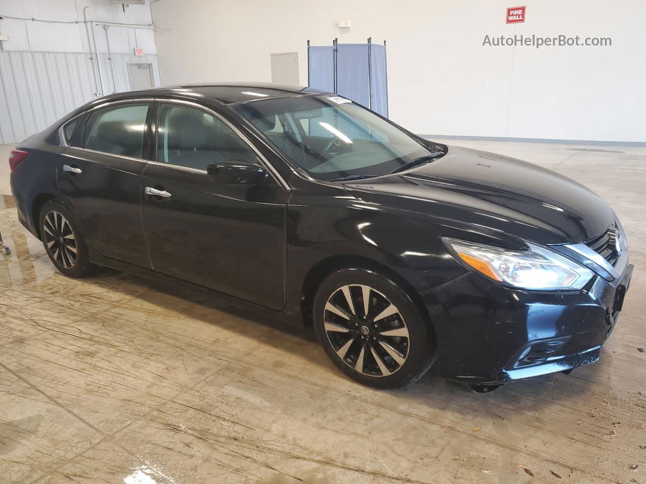 2018 Nissan Altima 2.5 Black vin: 1N4AL3AP7JC267649