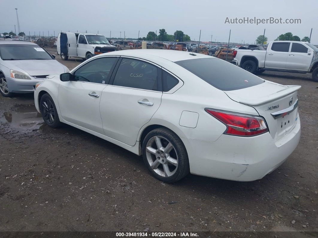 2014 Nissan Altima 2.5 Sv White vin: 1N4AL3AP8EC100268