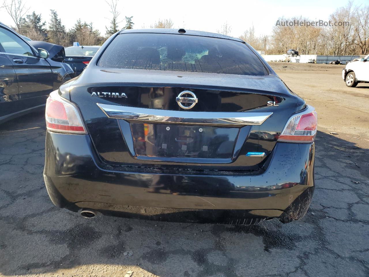 2014 Nissan Altima 2.5 Black vin: 1N4AL3AP8EC143654