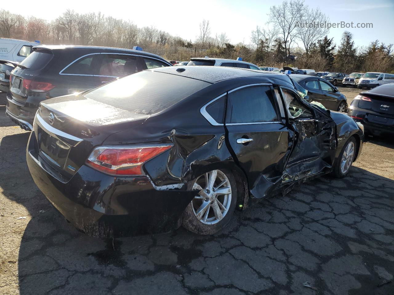 2014 Nissan Altima 2.5 Black vin: 1N4AL3AP8EC143654