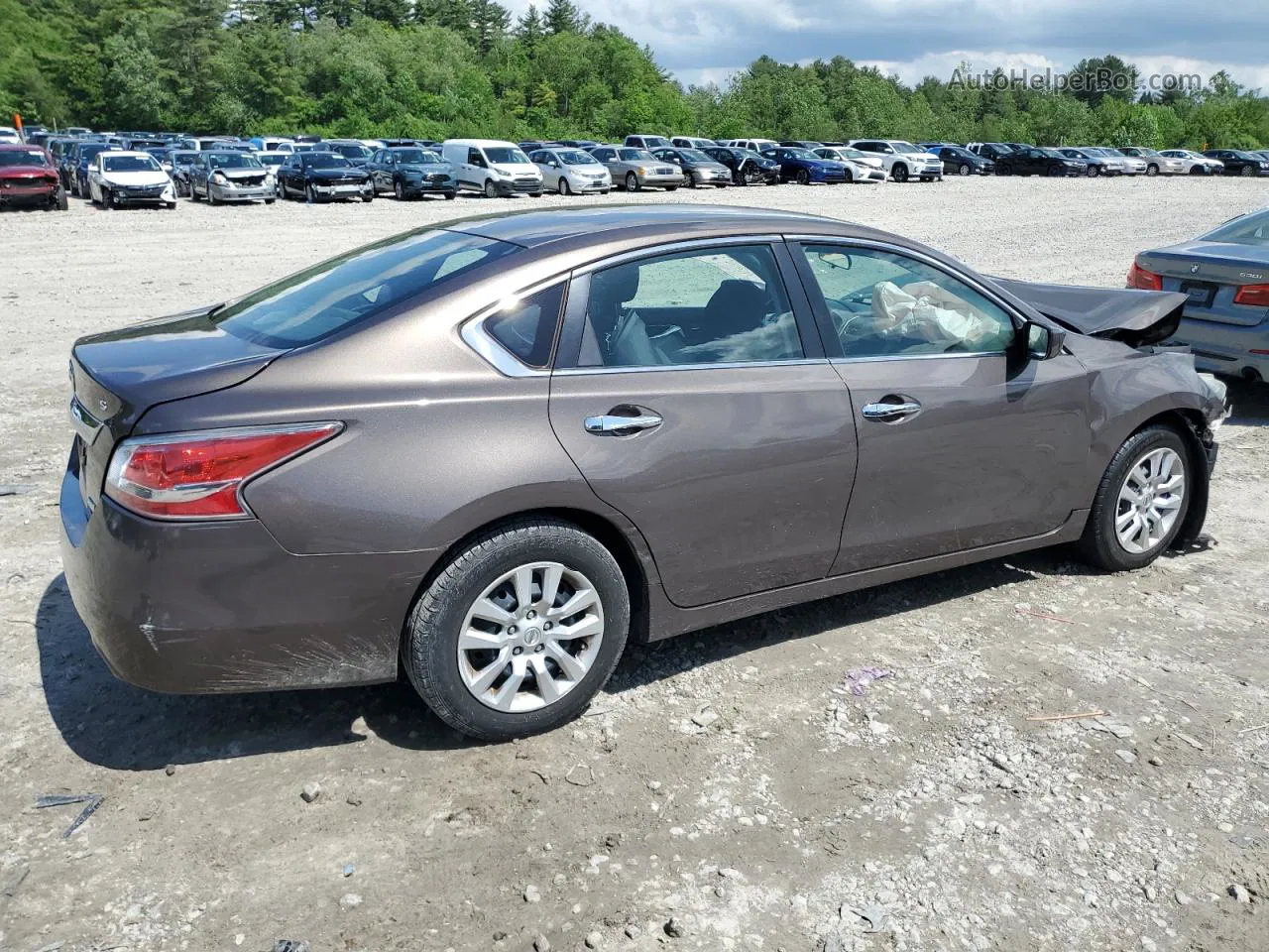 2014 Nissan Altima 2.5 Коричневый vin: 1N4AL3AP8EC193356