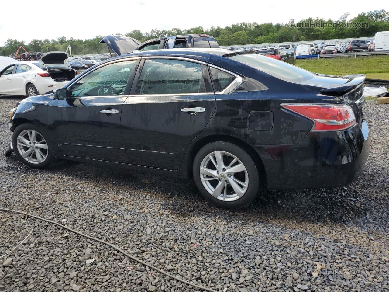 2014 Nissan Altima 2.5 Черный vin: 1N4AL3AP8EC278357