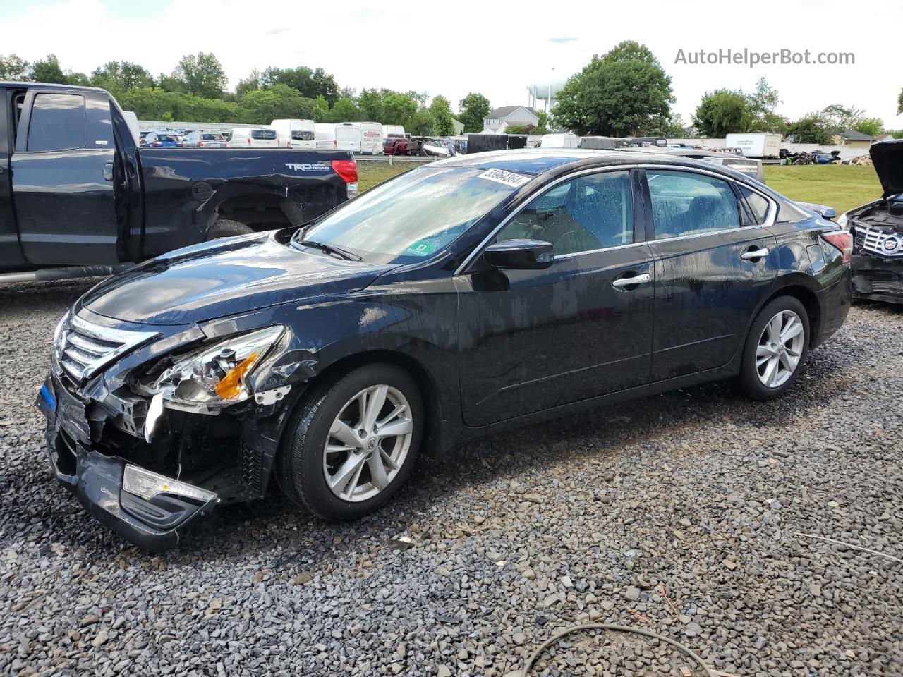 2014 Nissan Altima 2.5 Черный vin: 1N4AL3AP8EC278357