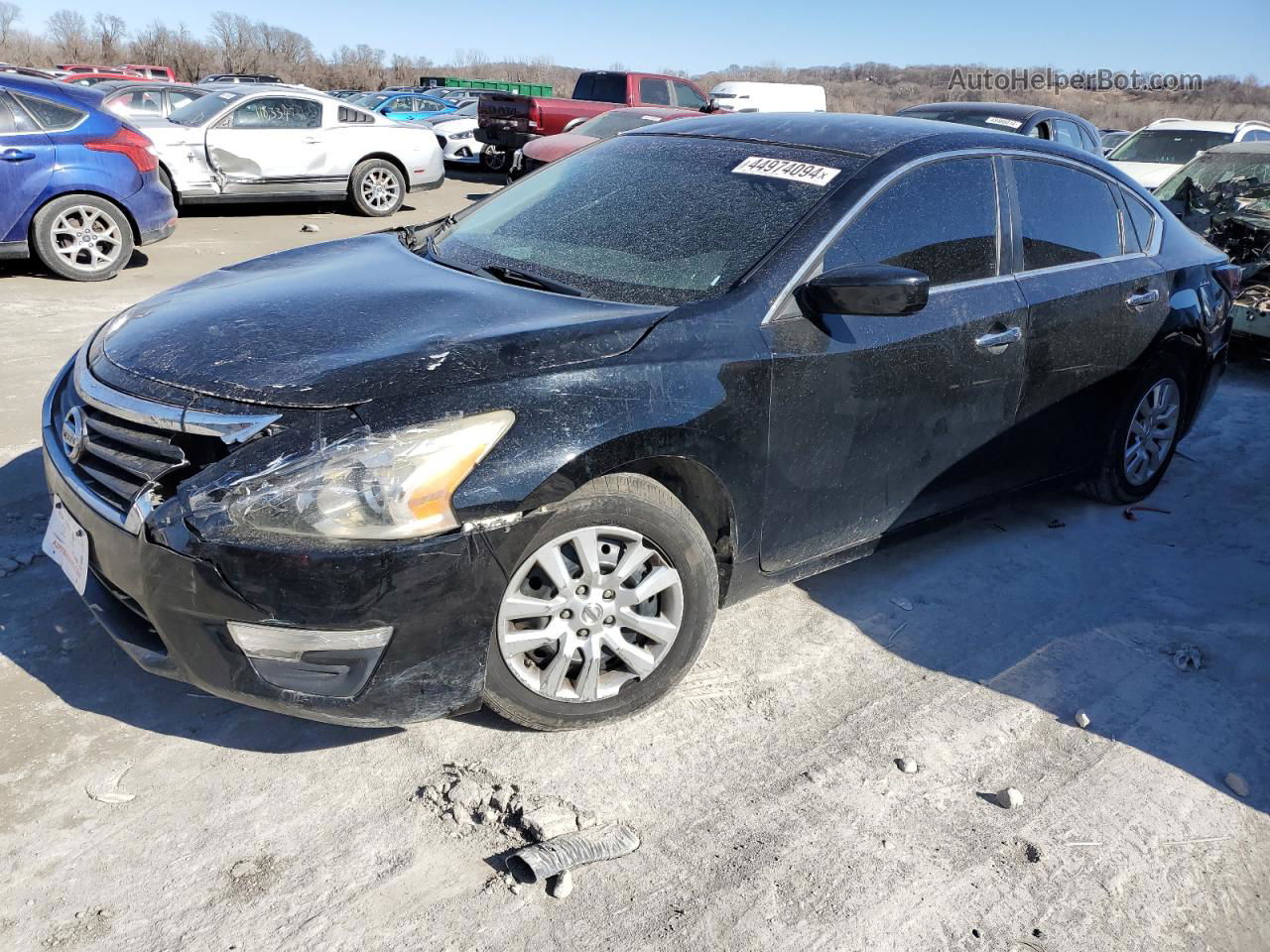 2014 Nissan Altima 2.5 Black vin: 1N4AL3AP8EC290704