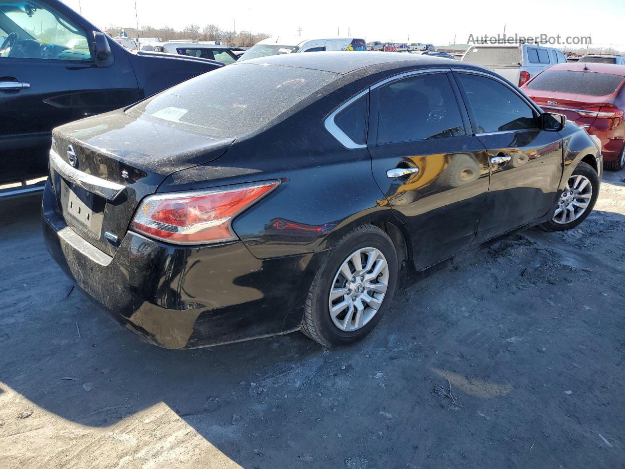 2014 Nissan Altima 2.5 Black vin: 1N4AL3AP8EC290704