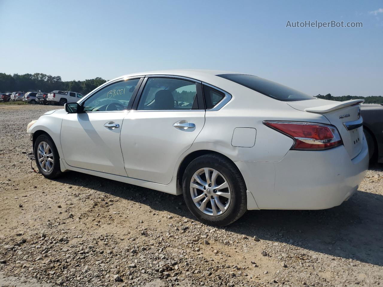 2014 Nissan Altima 2.5 White vin: 1N4AL3AP8EC428712