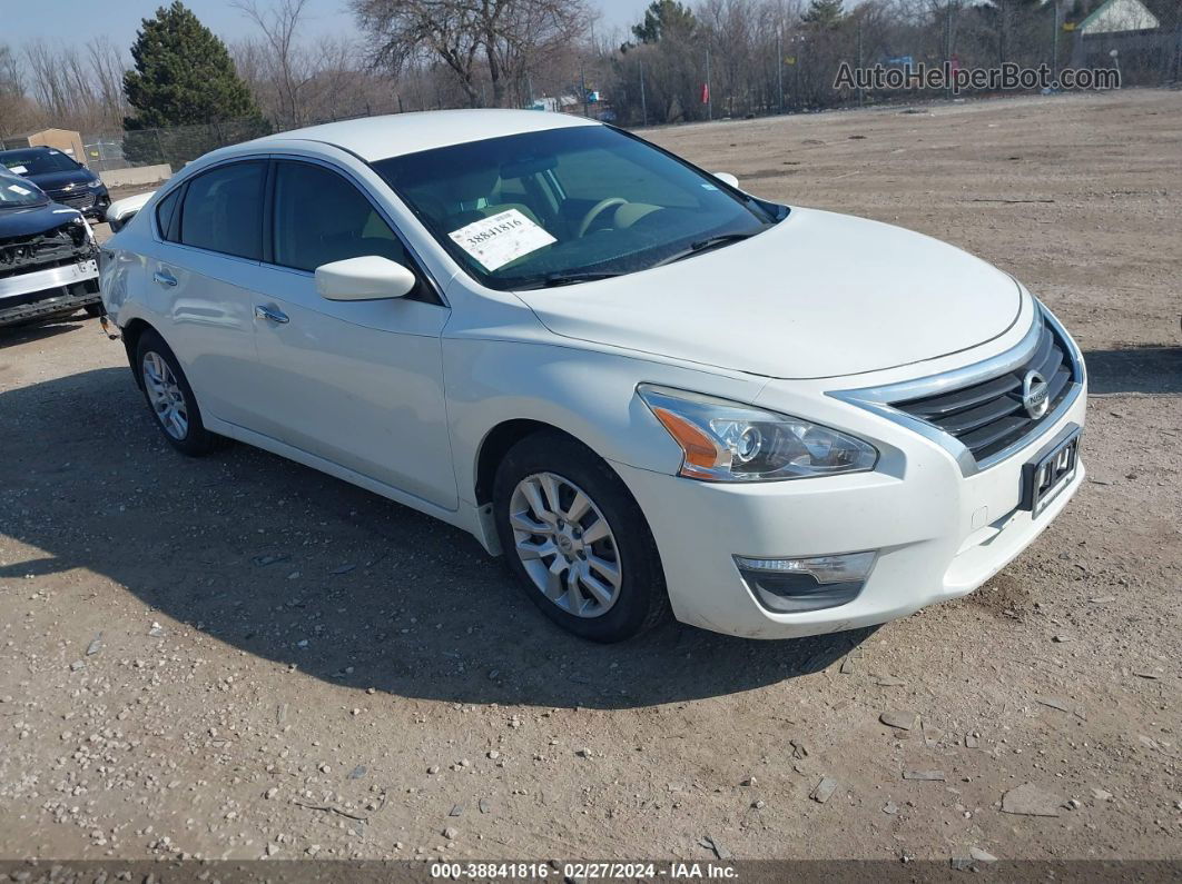 2014 Nissan Altima 2.5 S Белый vin: 1N4AL3AP8EN206885