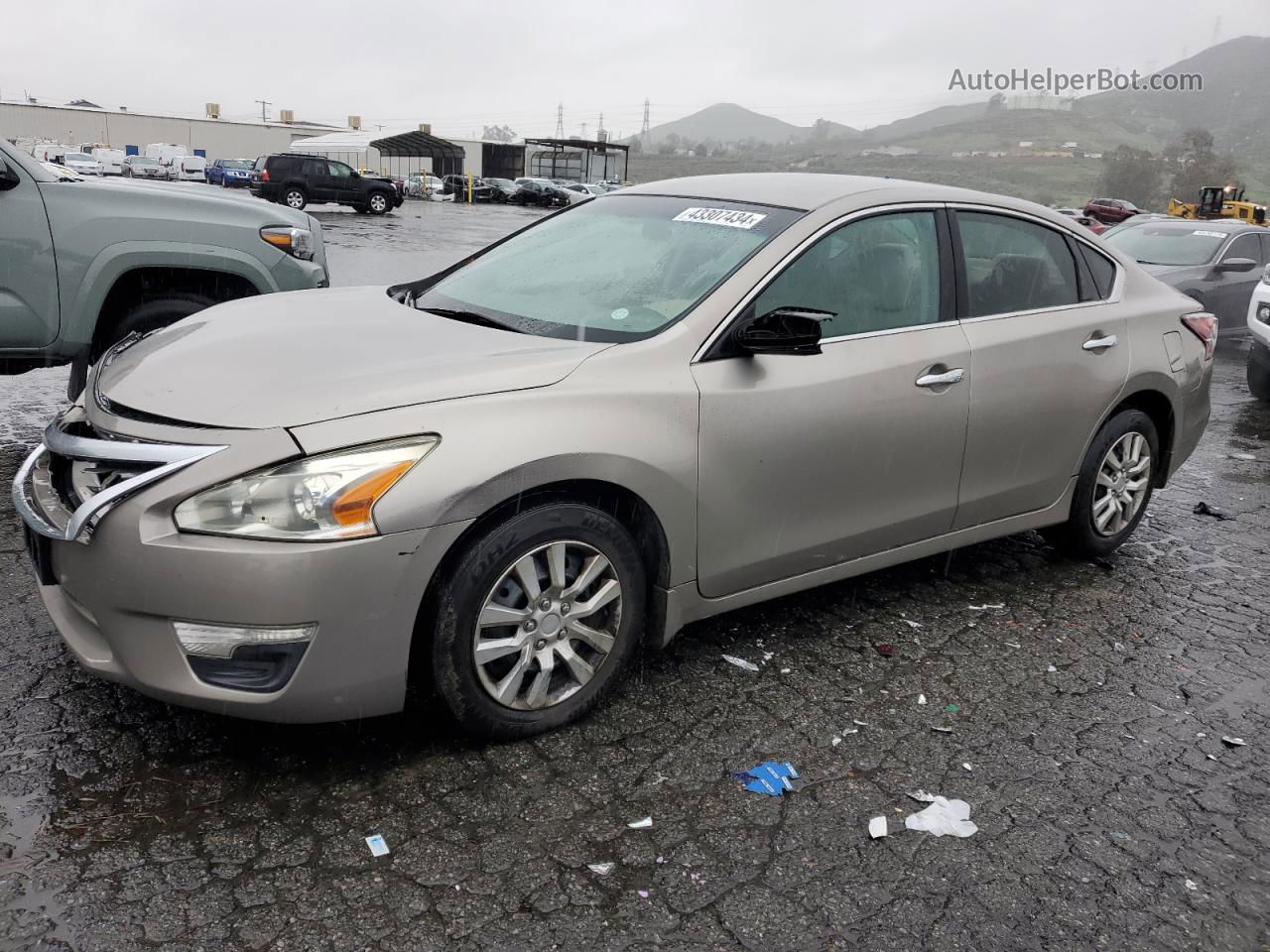 2014 Nissan Altima 2.5 Желто-коричневый vin: 1N4AL3AP8EN207972