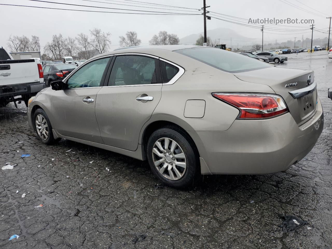 2014 Nissan Altima 2.5 Желто-коричневый vin: 1N4AL3AP8EN207972