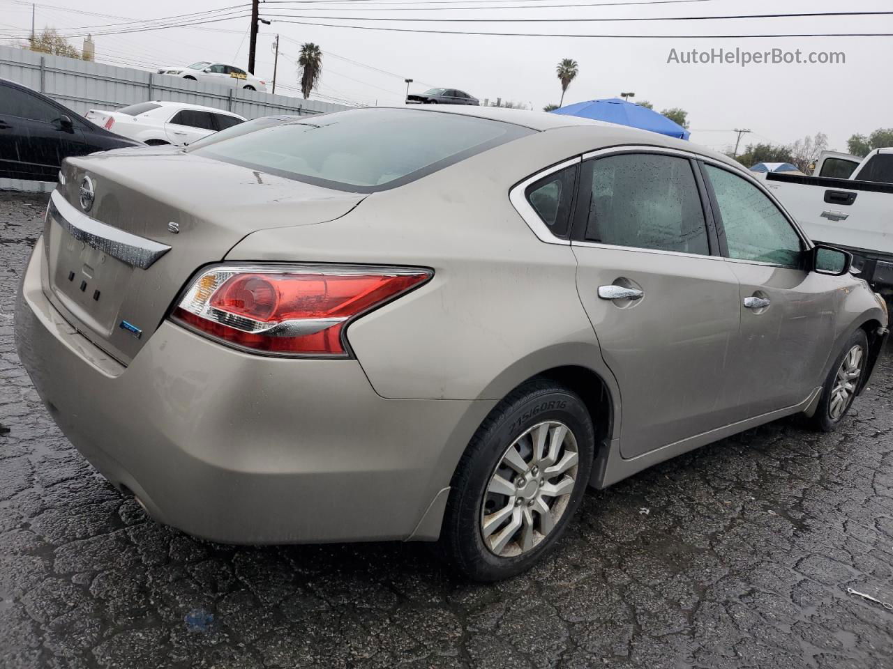 2014 Nissan Altima 2.5 Желто-коричневый vin: 1N4AL3AP8EN207972