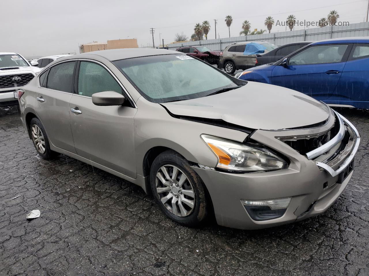 2014 Nissan Altima 2.5 Tan vin: 1N4AL3AP8EN207972