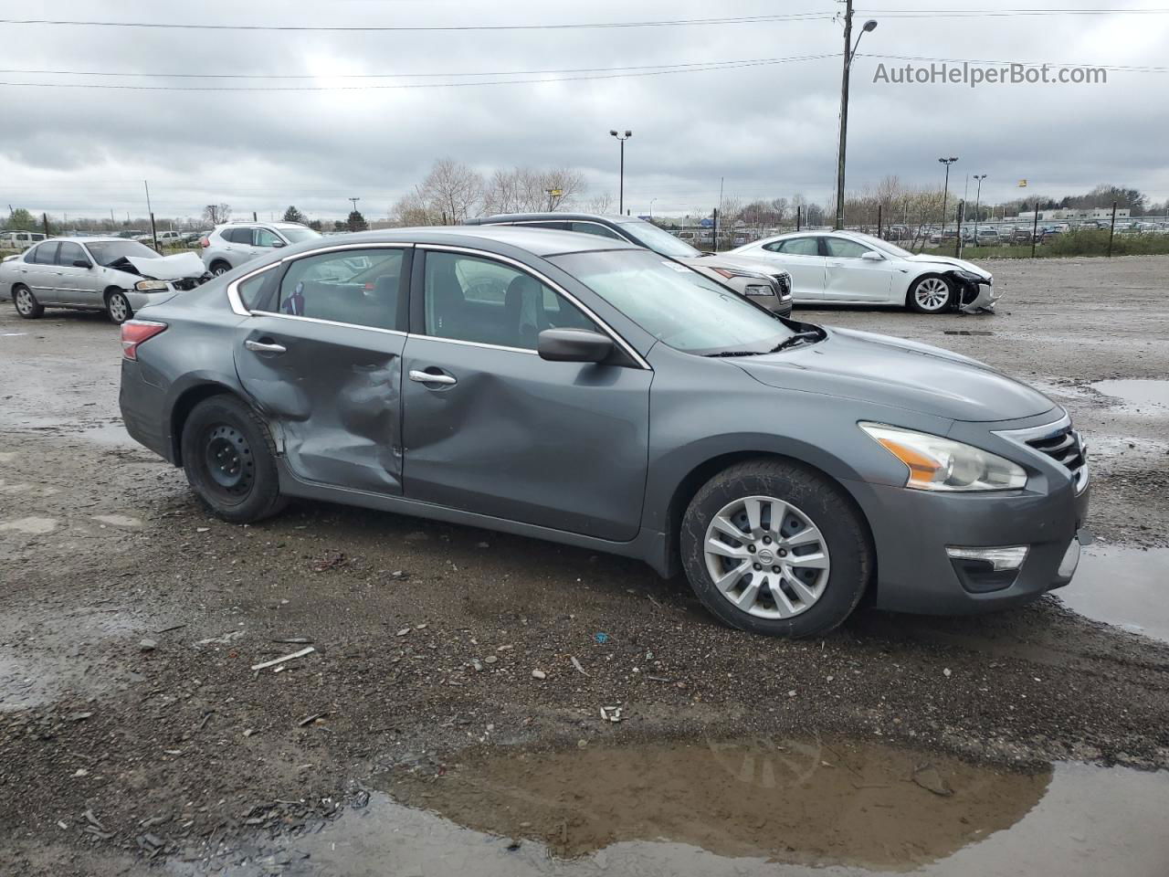 2014 Nissan Altima 2.5 Gray vin: 1N4AL3AP8EN218647