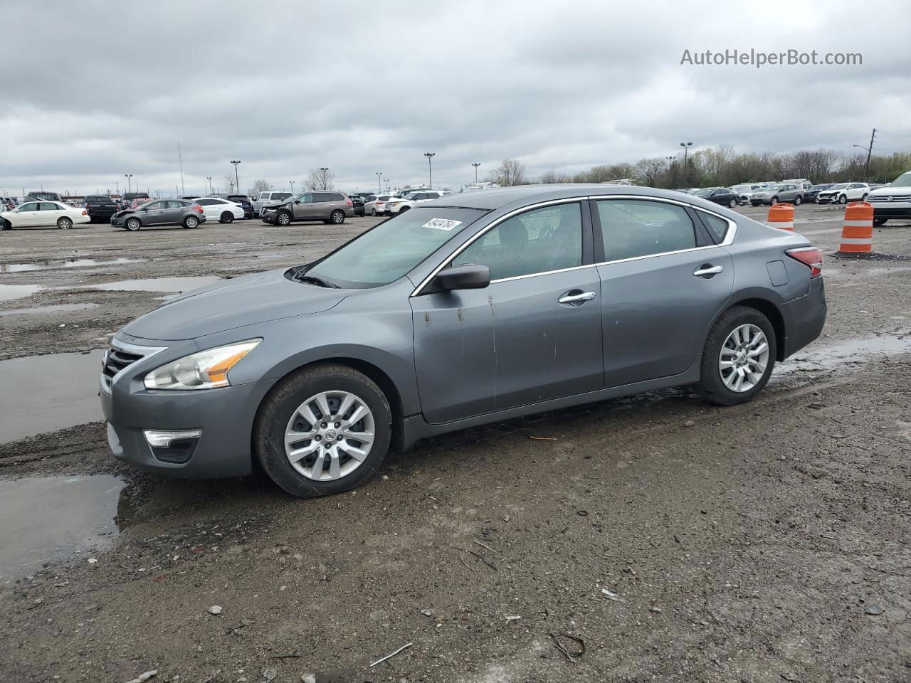 2014 Nissan Altima 2.5 Gray vin: 1N4AL3AP8EN218647