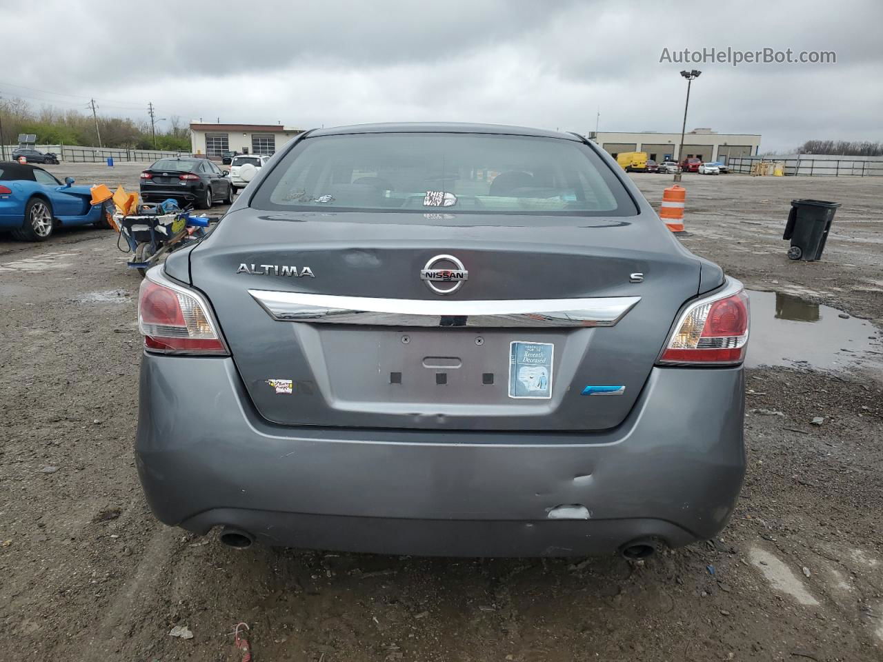 2014 Nissan Altima 2.5 Gray vin: 1N4AL3AP8EN218647