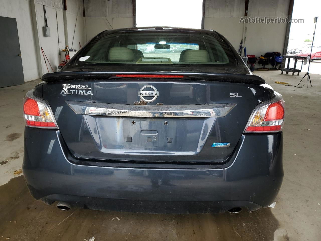 2014 Nissan Altima 2.5 Синий vin: 1N4AL3AP8EN347665