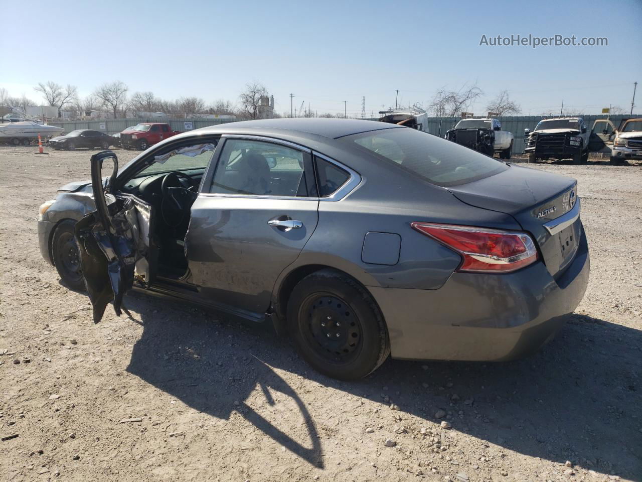 2014 Nissan Altima 2.5 Gray vin: 1N4AL3AP8EN365325