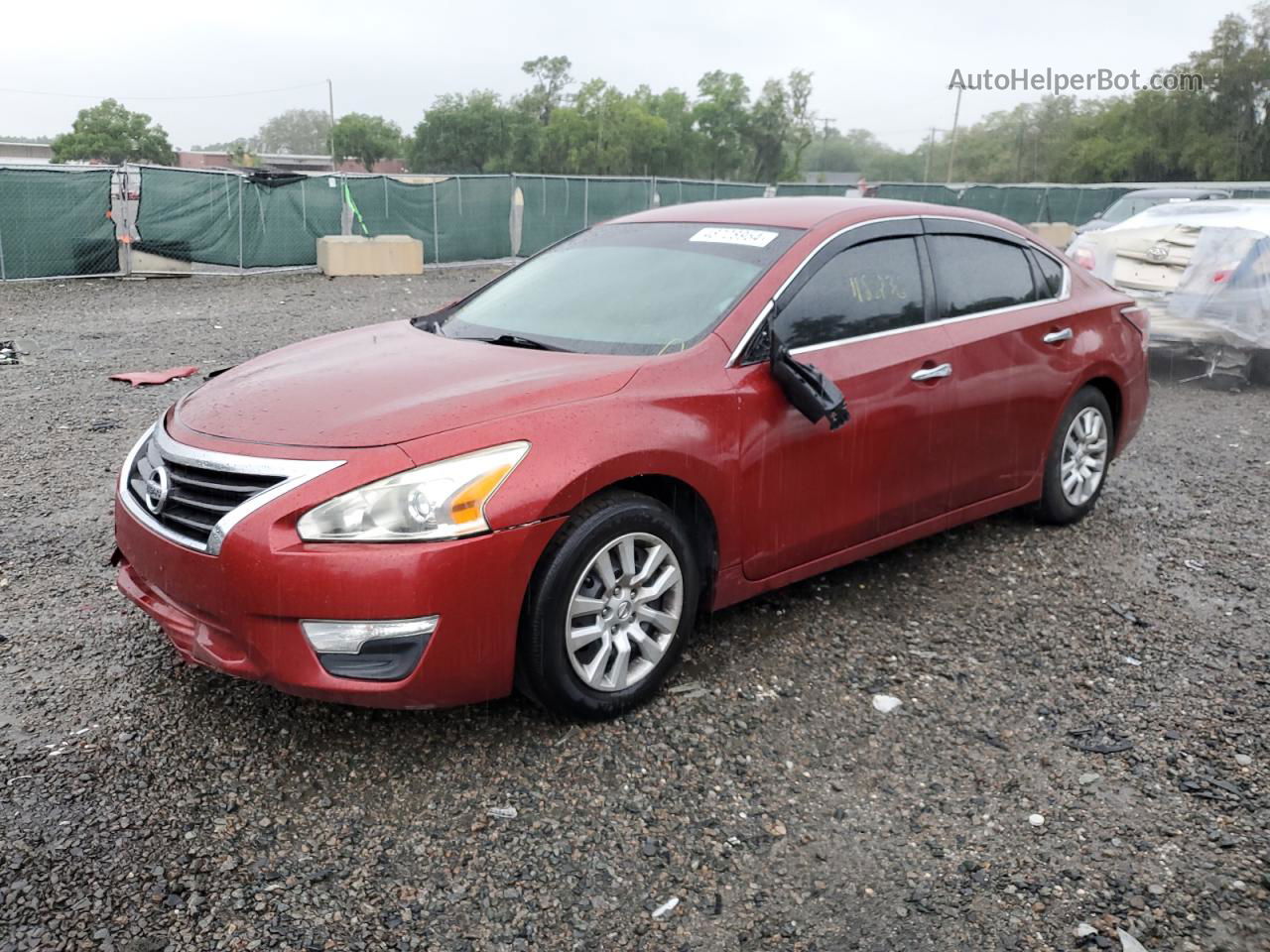 2014 Nissan Altima 2.5 Red vin: 1N4AL3AP8EN375059