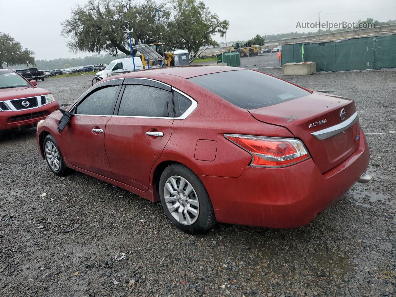 2014 Nissan Altima 2.5 Red vin: 1N4AL3AP8EN375059