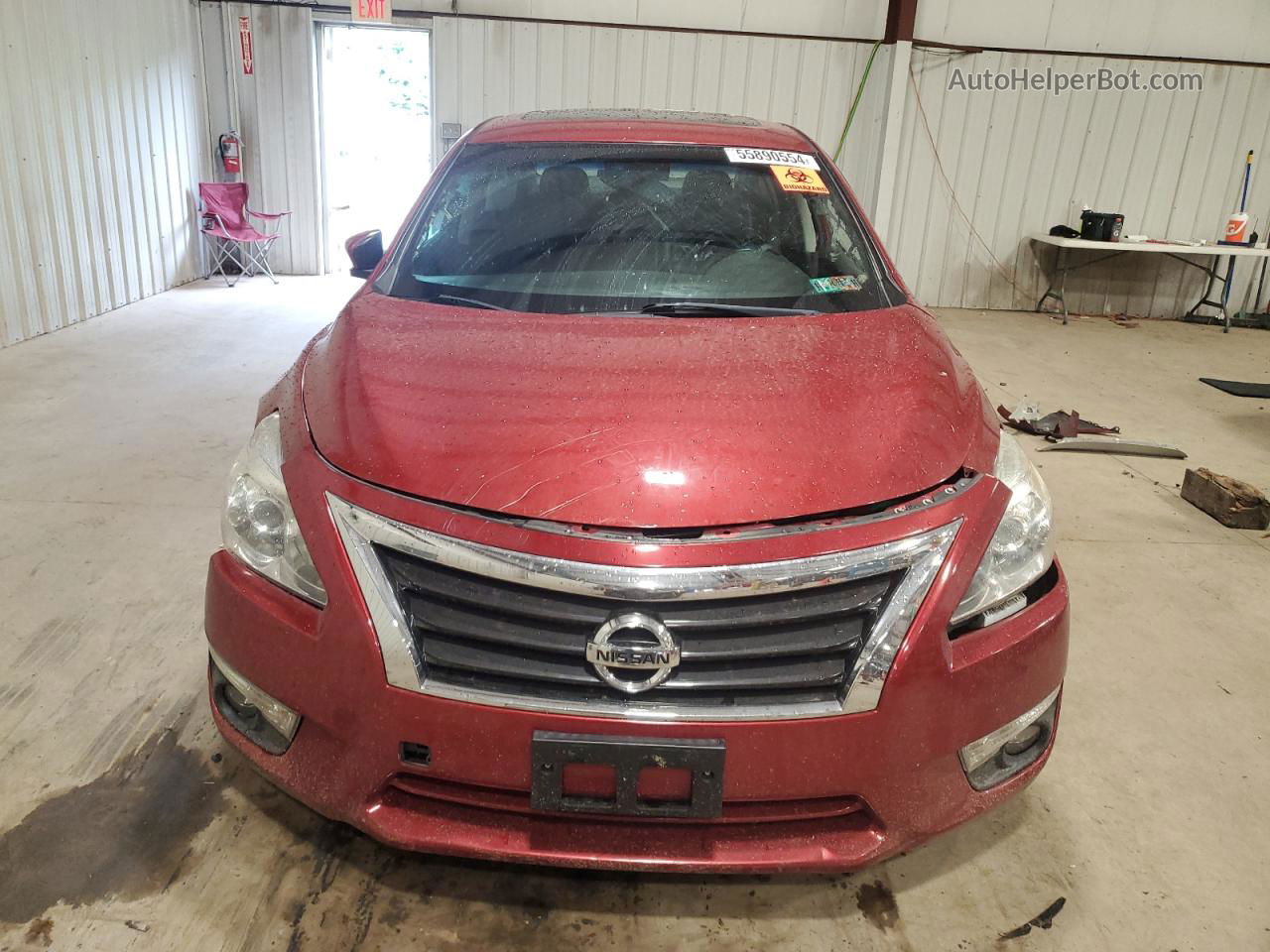 2015 Nissan Altima 2.5 Red vin: 1N4AL3AP8FC102376