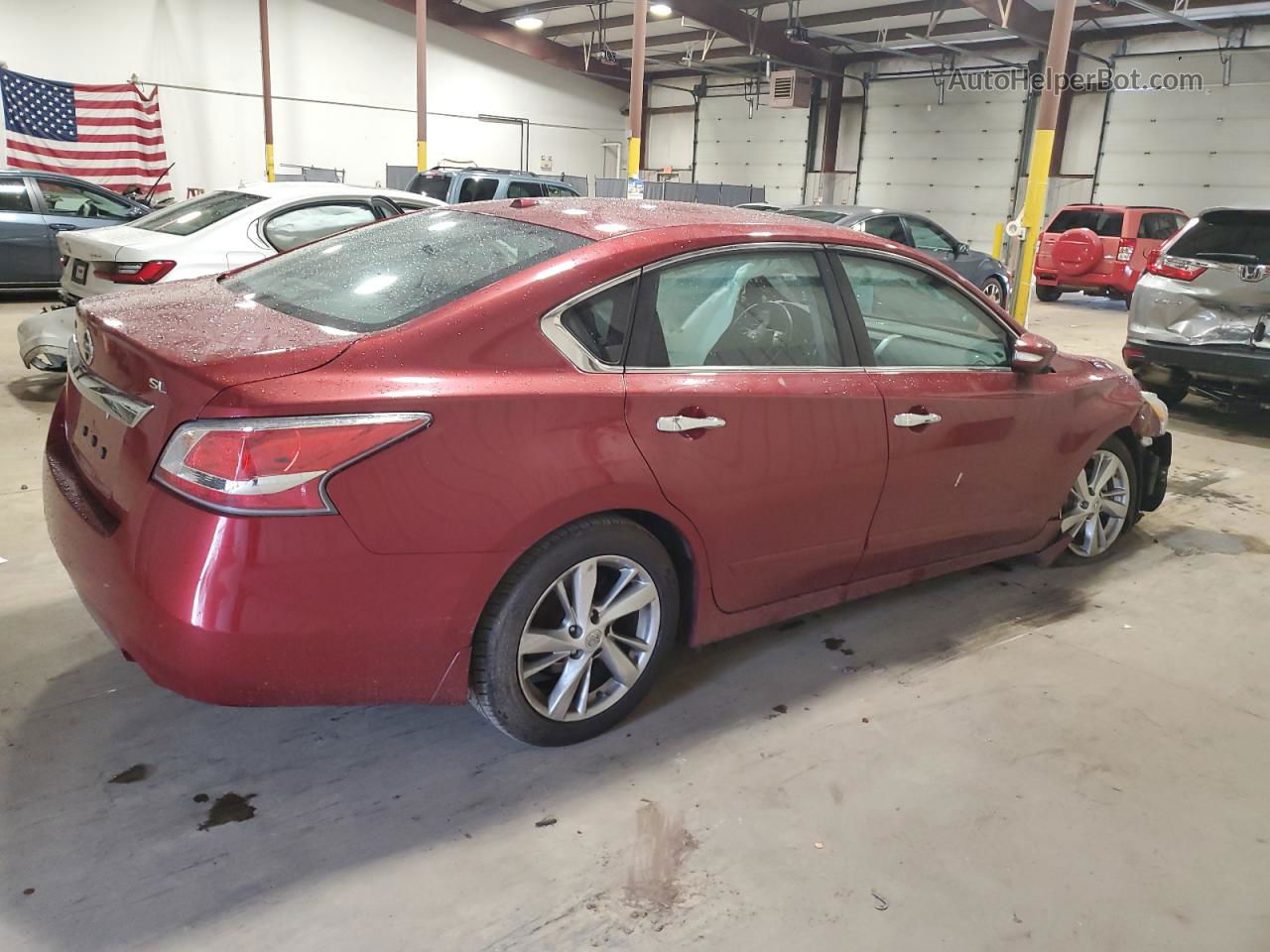 2015 Nissan Altima 2.5 Red vin: 1N4AL3AP8FC102376