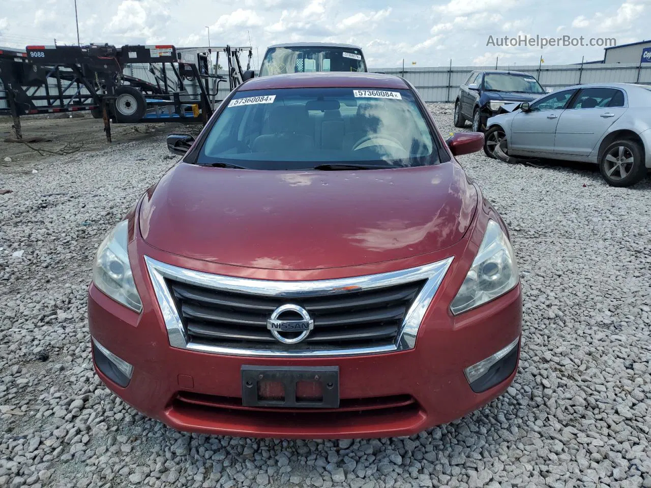 2015 Nissan Altima 2.5 Maroon vin: 1N4AL3AP8FC105441