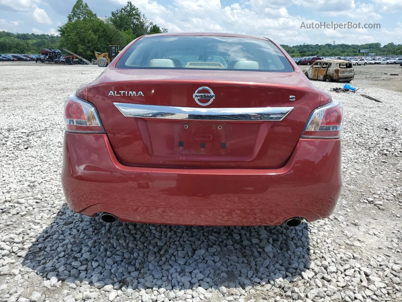 2015 Nissan Altima 2.5 Maroon vin: 1N4AL3AP8FC105441