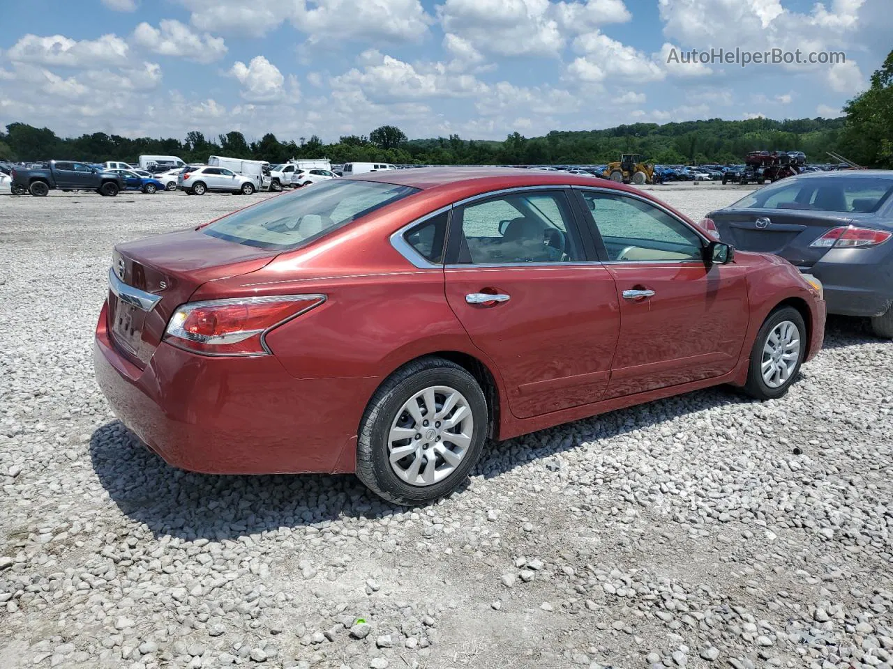 2015 Nissan Altima 2.5 Maroon vin: 1N4AL3AP8FC105441