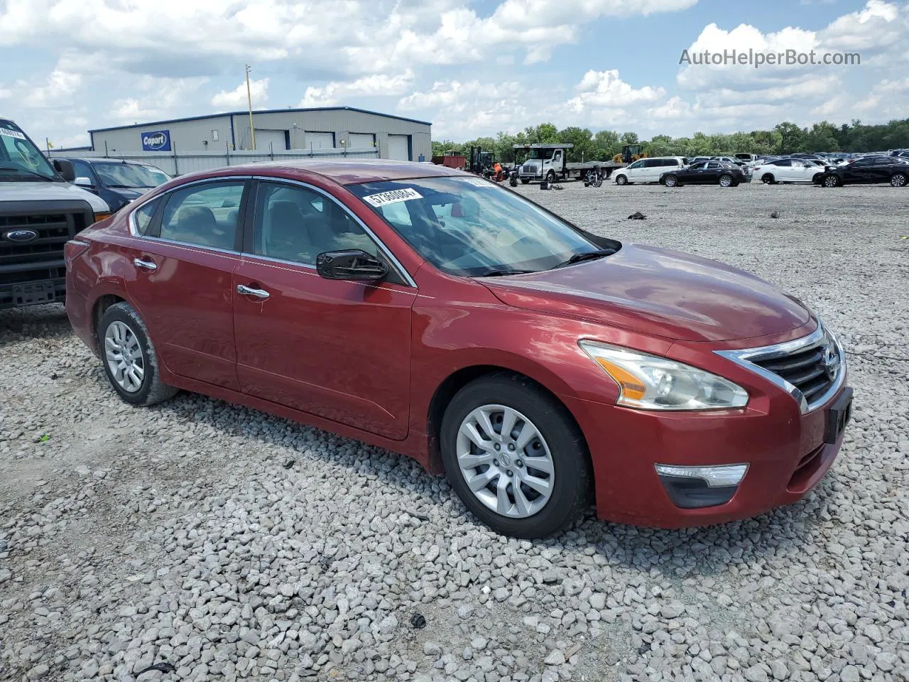 2015 Nissan Altima 2.5 Темно-бордовый vin: 1N4AL3AP8FC105441