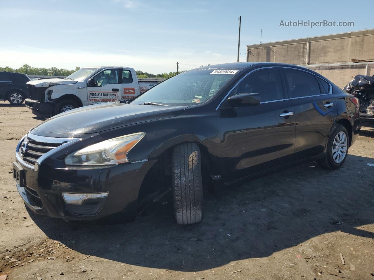 2015 Nissan Altima 2.5 Black vin: 1N4AL3AP8FC125074