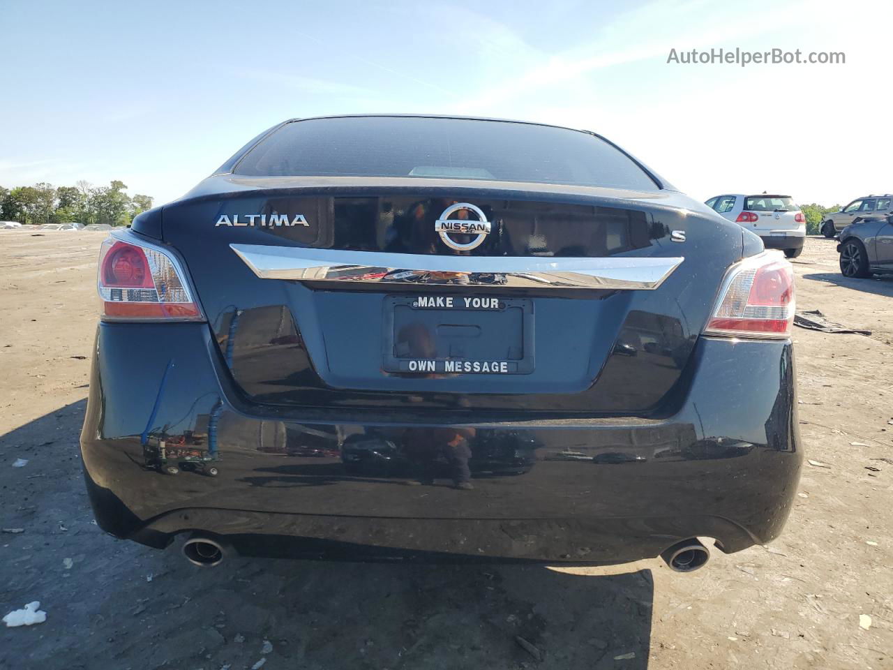 2015 Nissan Altima 2.5 Black vin: 1N4AL3AP8FC125074