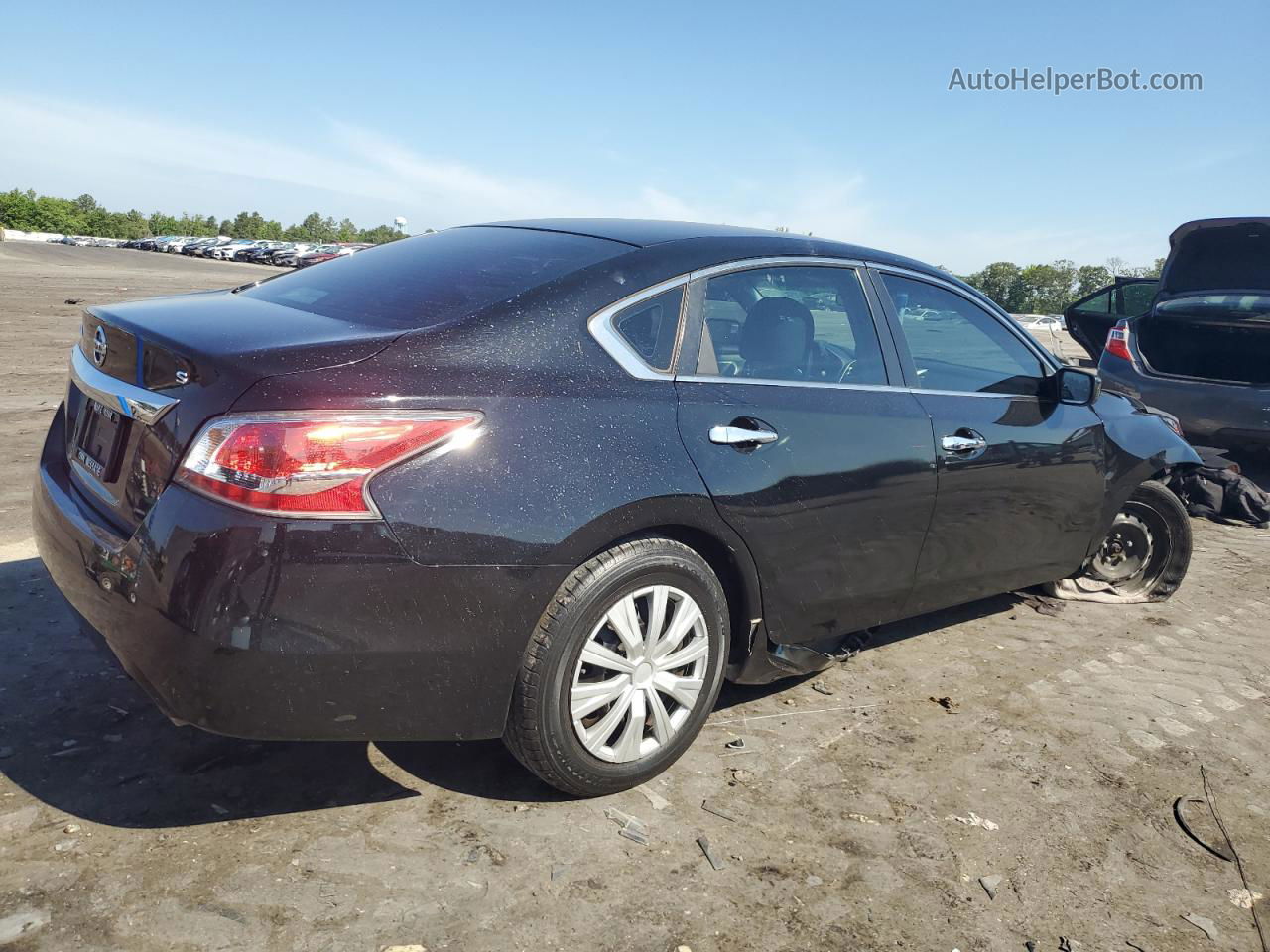 2015 Nissan Altima 2.5 Black vin: 1N4AL3AP8FC125074