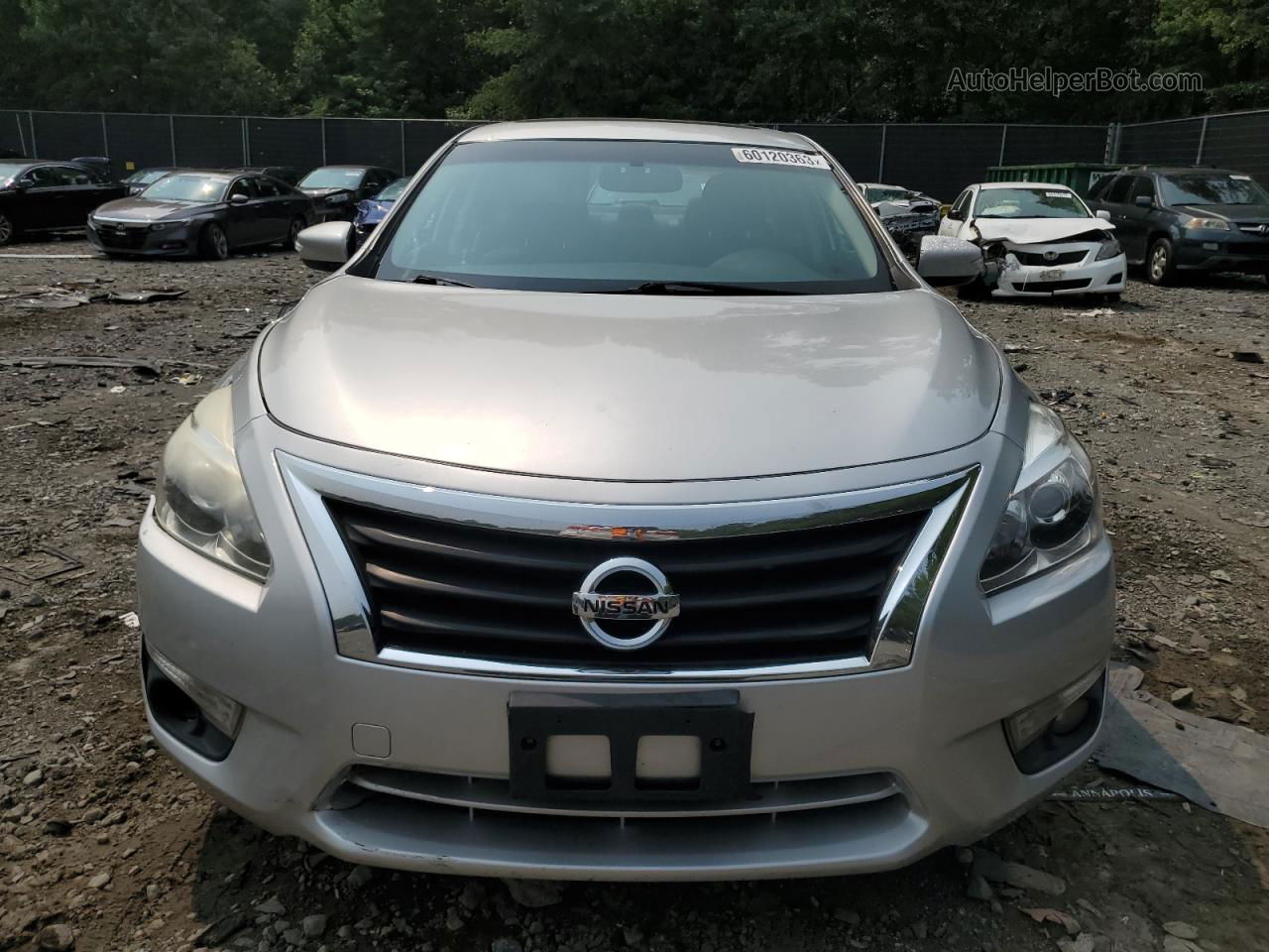 2015 Nissan Altima 2.5 Silver vin: 1N4AL3AP8FC135474