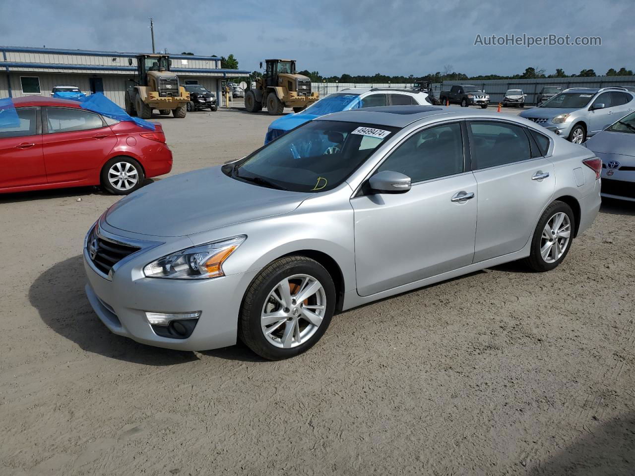 2015 Nissan Altima 2.5 Silver vin: 1N4AL3AP8FC142943