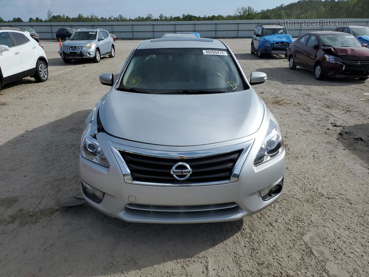 2015 Nissan Altima 2.5 Silver vin: 1N4AL3AP8FC142943