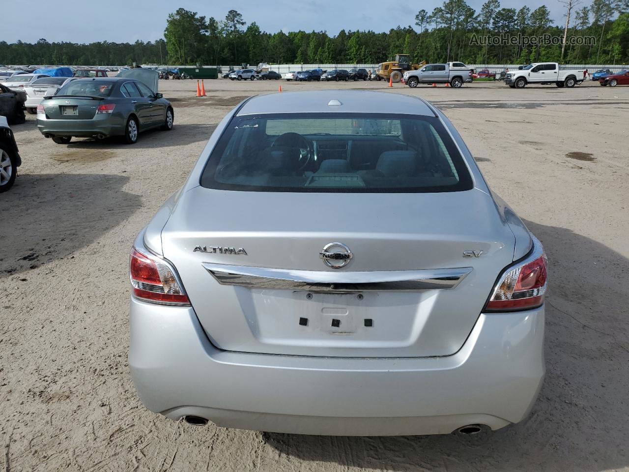 2015 Nissan Altima 2.5 Silver vin: 1N4AL3AP8FC142943