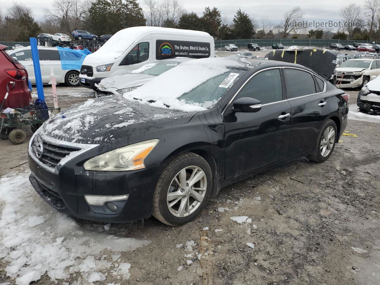 2015 Nissan Altima 2.5 Black vin: 1N4AL3AP8FC151402