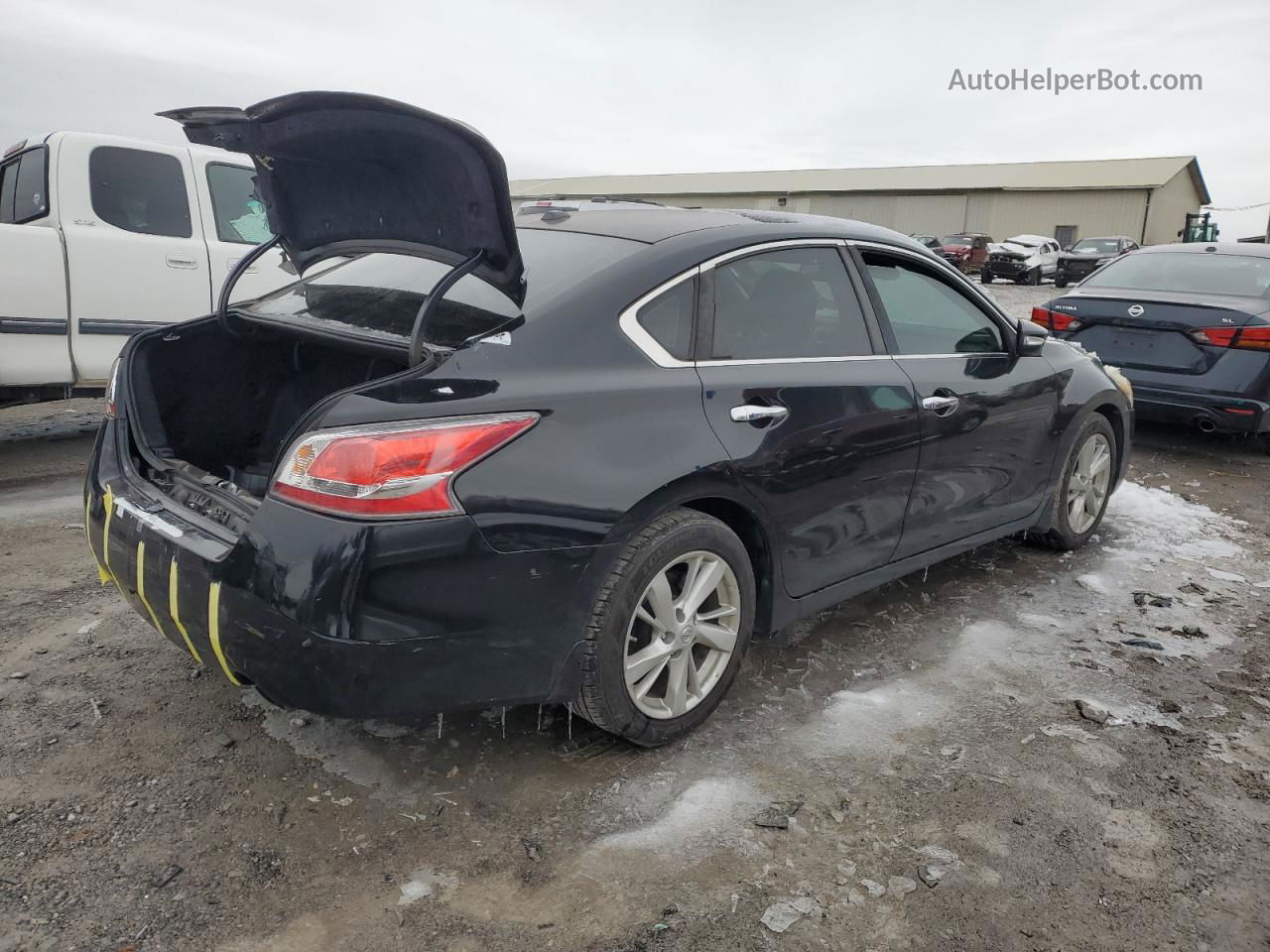 2015 Nissan Altima 2.5 Black vin: 1N4AL3AP8FC151402