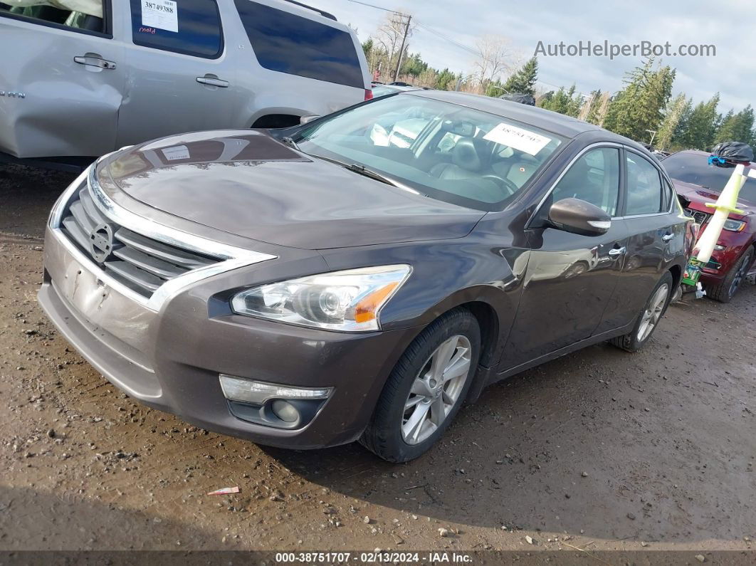 2015 Nissan Altima 2.5 Sl Brown vin: 1N4AL3AP8FC168345