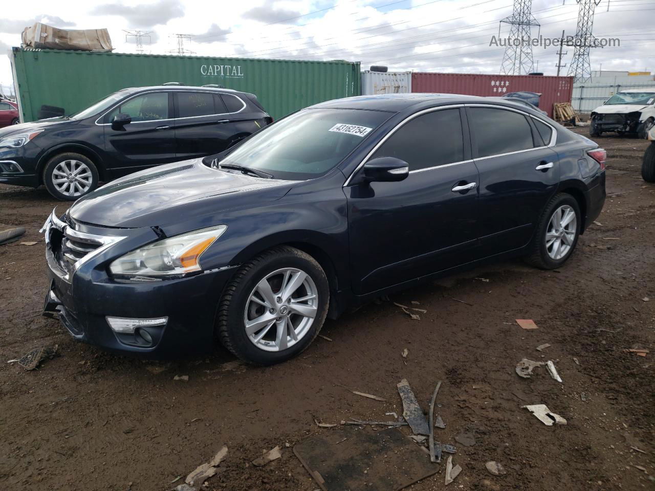 2015 Nissan Altima 2.5 Синий vin: 1N4AL3AP8FC186649