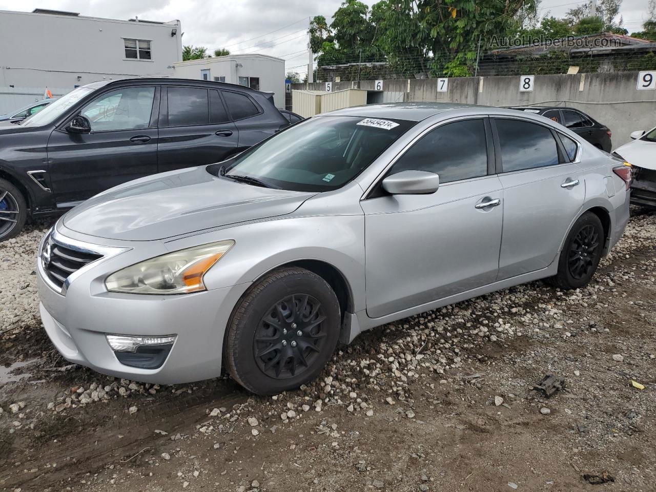 2015 Nissan Altima 2.5 Silver vin: 1N4AL3AP8FC210870