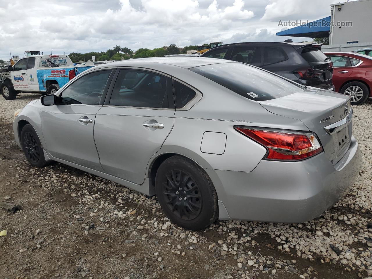 2015 Nissan Altima 2.5 Silver vin: 1N4AL3AP8FC210870