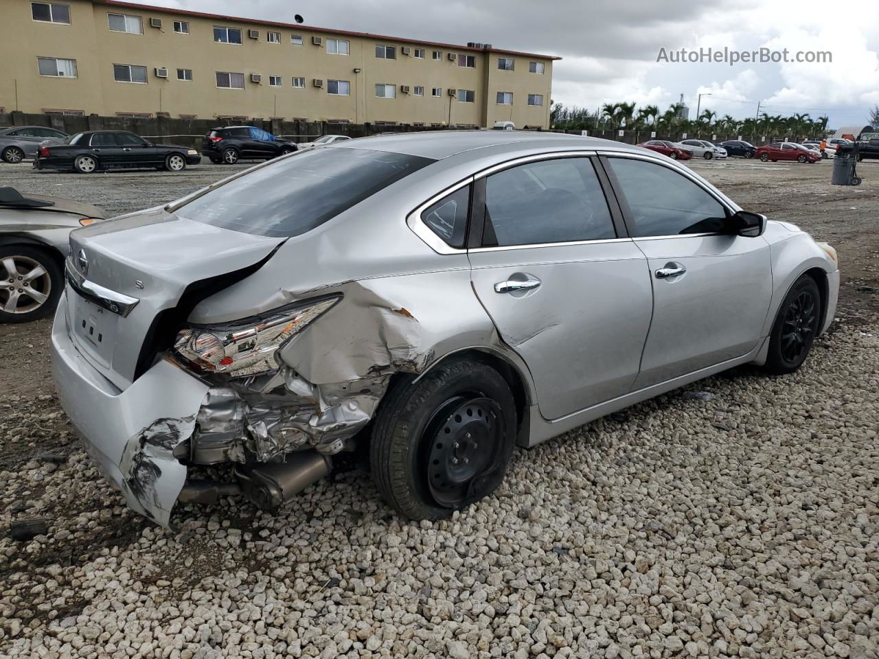 2015 Nissan Altima 2.5 Silver vin: 1N4AL3AP8FC210870